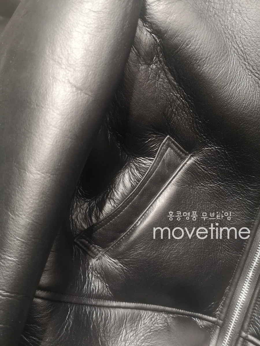 발렌시아가 2022 남성용 가죽자켓 BG002, BLF