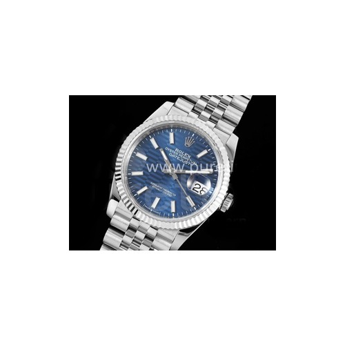 로렉스 데이저스트 41mm 블루 다이얼 | DateJust 41 126334 VVSF 1:1 Best Edition 904L Steel Blue Dial on SS Jubilee Bracelet VR3235