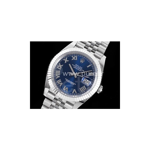 로렉스 데이저스트 41mm 블루 다이얼 | New DateJust 41 126334 ARF 1_1 Best Edition 904L Steel Blue Roman Dial on Jubilee Bracelet A2824
