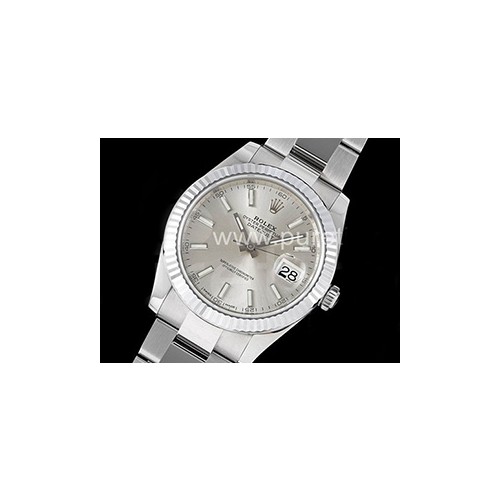 로렉스 데이저스트 41mm 실버 다이얼 | DateJust 41 126334 904L SS VSF 1_1 Best Edition Silver Dial on Oyster Bracelet VS3235