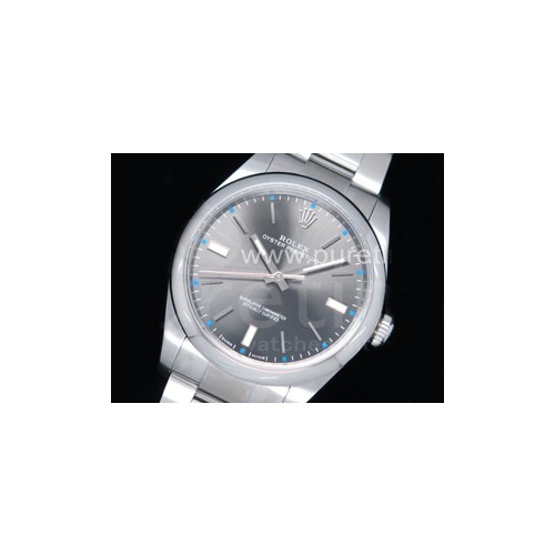 로렉스 오이스터 퍼페츄얼 39mm 그레이 다이얼 | Oyster Perpetual 39mm 114300 UBF Best Edition Gray Dial on SS Bracelet A2824
