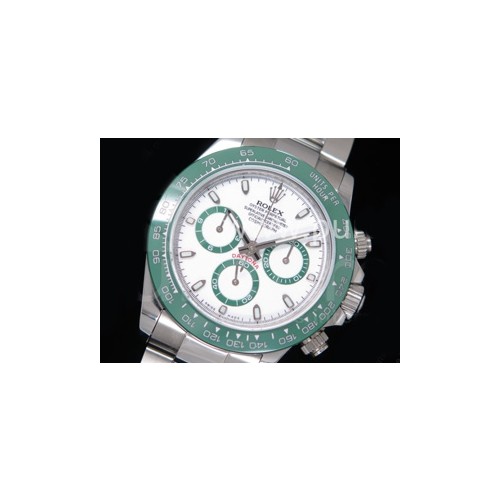 로렉스 데이토나 116500 그린 세라믹 화이트 다이얼 | Daytona 116500 LV Green Ceramic SS BLF Best Edition White dial on SS Bracelet A4130_files