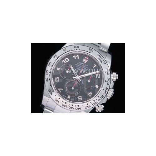 로렉스 데이토나 116509 블랙 다이얼 | Daytona 116509 SS Noob 1_1 Best Edition 904L SS Case and Bracelet Black Dial SA4130 V3