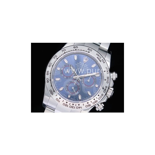 로렉스 데이토나 116509 블루 다이얼 | Daytona 116509 SS Noob 1_1 Best Edition 904L SS Case and Bracelet Blue Dial SA4130 V3