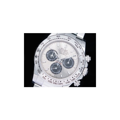 로렉스 데이토나 116509 그레이 다이얼 | Daytona 116509 SS Noob 1_1 Best Edition 904L SS Case and Bracelet Gray_Black Dial SA4130 V3