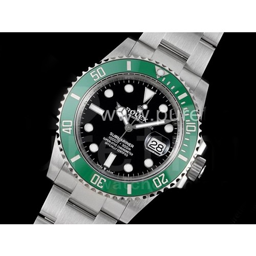 로렉스 서브마리너  41mm 그린  세라믹 베젤 블랙 다이얼 | Submariner 41mm 126610 LV Kermit 904L Steel VSF 1:1 Best Edition VS3235