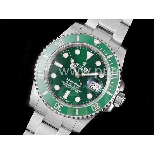 로렉스 서브마리너 그린 세라믹 베젤 그린 다이얼 | Submariner 116610 LV Green Ceramic ZF 1:1 Best Edition 904L SS Case and Bracelet VR3135