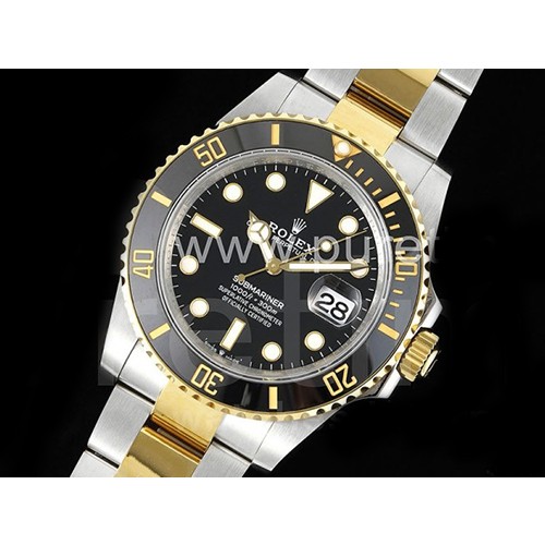 로렉스 서브마리너 41mm 옐로우골드 블랙 콤비 | Submariner 41mm 126613 LN SS/YG Wrapped Gold Black Ceramic 904L Steel JDF 1:1 Best Edition VR3235
