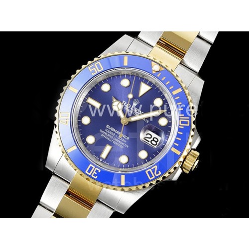 로렉스 서브마리너 41mm 옐로우골드 청판 콤비 | Submariner 41mm 126613 LB SS/YG Wrapped Gold Blue Ceramic 904L Steel JDF 1:1 Best Edition VR3235