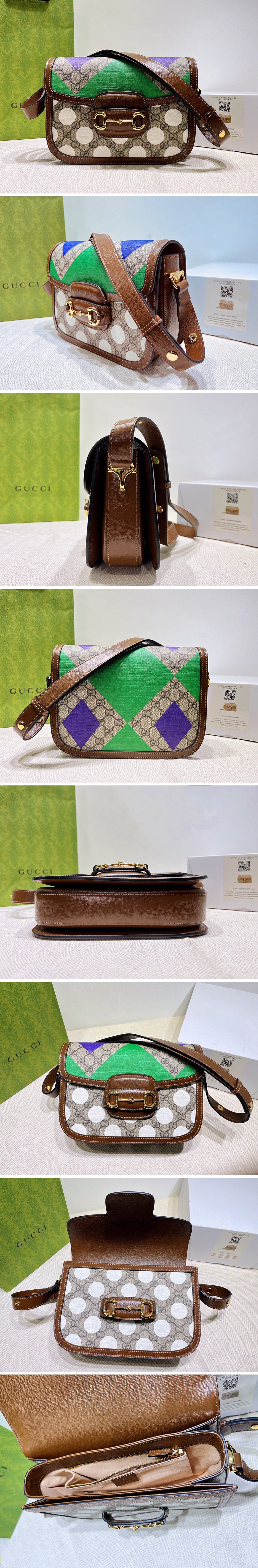 [GUCCI] 구찌 1955 홀스빗 여성 숄더백 6022204 브라, GU3, 홍콩명품쇼핑몰,가방,여자가방,무브타임,명품백 상세이미지 2