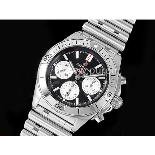 [BREITLING] 브라이틀링 크로노맷 B01 42mm 블랙 다이얼, 홍콩명품시계,남자워치,손목시계,메탈,스트랩