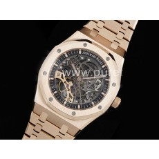 [홍콩명품시계.AUDEMARS PIGUET] 오데마피게 로얄오크 41mm 로즈골드 스켈레톤 다이얼, 명품레플리카,남자명품시계,워치,중년남자,SA,명품시계,고무밴드