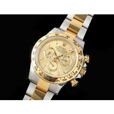[홍콩명품시계.ROLEX] 로렉스 데이토나 116523 옐로우골드 크로노그래프 옐로우골드 다이얼 콤비, 롤렉스,명품레플리카,남자명품시계,워치,중년남자,SA,명품시계,메탈밴드스트랩