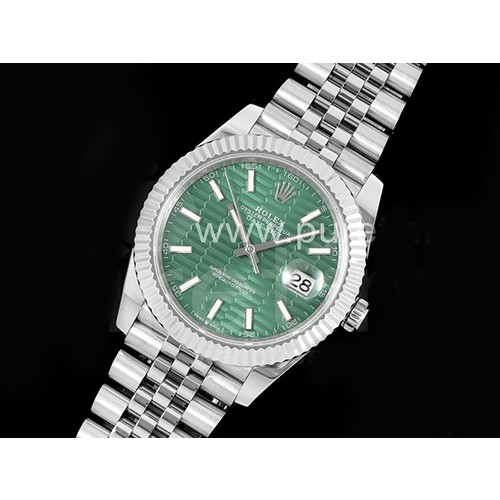 [홍콩명품시계.ROLEX] 로렉스 데이저스트 41mm 126334 스테인레스 스틸 그린 다이얼, 롤렉스,명품레플리카,남자명품시계,워치,중년남자,SA,명품시계,메탈시계