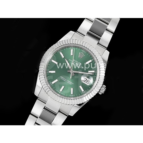 [홍콩명품시계.ROLEX] 로렉스 데이저스트 41mm 126334 스테인레스 스틸 그린 다이얼, 롤렉스,명품레플리카,남자명품시계,워치,중년남자,SA,명품시계,메탈시계