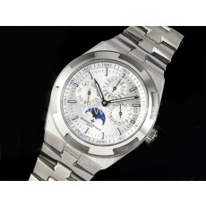 [홍콩명품시계,VACHERON CONSTANTIN] 바쉐론콘스탄틴 오버시스 퍼페츄얼 칼렌더 화이트 다이얼, 명품레플리카,남자명품시계,워치,중년남자,SA,명품시계,메탈밴드스트랩