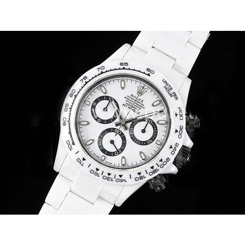 [홍콩명품시계.ROLEX] 로렉스 롤렉스 데이토나 화이트 리얼 세라믹 크로노 화이트 판다 다이얼, 명품레플리카,무브타임,남자명품시계,워치,손목시계