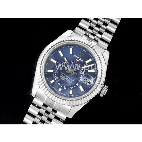 [홍콩명품시계.ROLEX] 로렉스 롤렉스 스카이드웰러 42mm 블루 다이얼, 명품레플리카,무브타임,남자명품시계,워치,손목시계,메탈시계