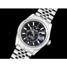 [홍콩명품시계.ROLEX] 로렉스 롤렉스 스카이드웰러 42mm 블랙 다이얼, 명품레플리카,무브타임,남자명품시계,워치,손목시계,메탈시계