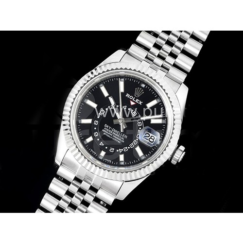 [홍콩명품시계.ROLEX] 로렉스 롤렉스 스카이드웰러 42mm 블랙 다이얼, 명품레플리카,무브타임,남자명품시계,워치,손목시계,메탈시계