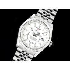 [홍콩명품시계.ROLEX] 로렉스 롤렉스 스카이드웰러 42mm 화이트 다이얼, 명품레플리카,무브타임,남자명품시계,워치,손목시계,메탈시계