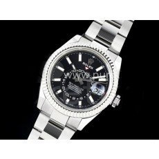 [홍콩명품시계.ROLEX] 로렉스 롤렉스 스카이드웰러 42mm 블랙 다이얼, 명품레플리카,무브타임,남자명품시계,워치,손목시계,메탈시계