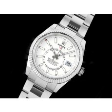 [홍콩명품시계.ROLEX] 로렉스 롤렉스 스카이드웰러 42mm 화이트 다이얼, 명품레플리카,무브타임,남자명품시계,워치,손목시계,메탈시계