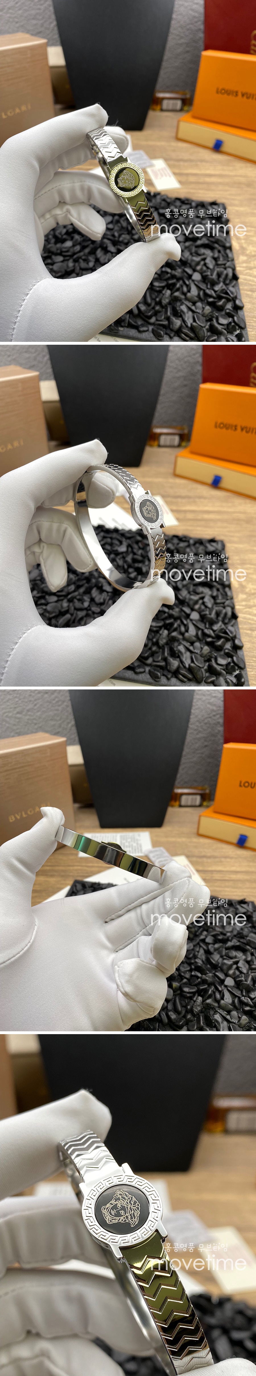 [홍콩명품.VERSACE] 베르사체 22SS 연예인코디 최신유행 남자팔찌 AC483, TOP, 홍콩명품쇼핑몰,무브타임,인터넷명품사이트