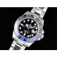 [명품시계.ROLEX] 로렉스 롤렉스 지엠티마스터 II 126710 블랙/블루 세라믹베젤 블랙 다이얼, 명품레플리카,남자명품시계,워치,중년남자,SA,명품시계,나일론밴드