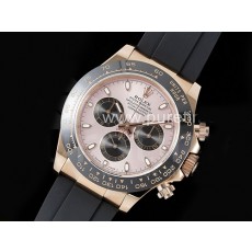[홍콩명품시계.ROLEX] 로렉스 데이토나 116515 로즈골드 크로노 블랙 세라믹 베젤 핑크 다이얼, 롤렉스,남자명품시계,워치,중년남자,SA,명품시계,고무밴드