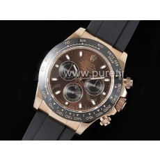 [홍콩명품시계.ROLEX] 로렉스 데이토나 116515 로즈골드 크로노 블랙 세라믹 초코판 다이얼, 롤렉스,남자명품시계,워치,중년남자,SA,명품시계,고무밴드