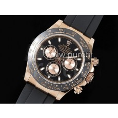 [홍콩명품시계.ROLEX] 로렉스 데이토나 116515 로즈골드 크로노 블랙 세라믹 블랙 다이얼, 롤렉스,남자명품시계,워치,중년남자,SA,명품시계,고무밴드