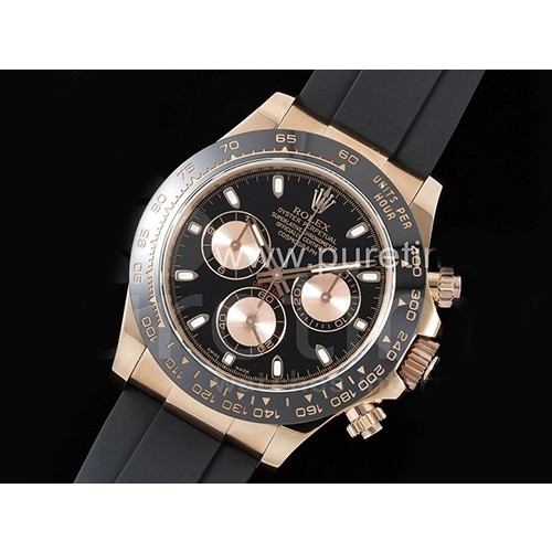 [홍콩명품시계.ROLEX] 로렉스 데이토나 116515 로즈골드 크로노 블랙 세라믹 블랙 다이얼, 롤렉스,남자명품시계,워치,중년남자,SA,명품시계,고무밴드
