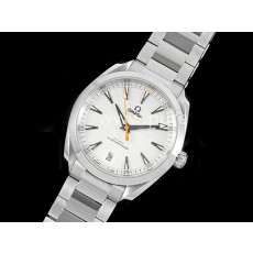 [홍콩명품시계.OMEGA] 오메가 오쿠아테라 150m 화이트 다이얼, 무브타임,남자명품시계,워치,중년남자,SA,명품시계