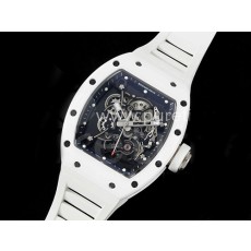 [홍콩명품시계.RICHARD MILLE] 리차드밀레 RM055 화이트 세라믹 스켈레톤 다이얼, 무브타임, 남자명품시계,워치,손목시계