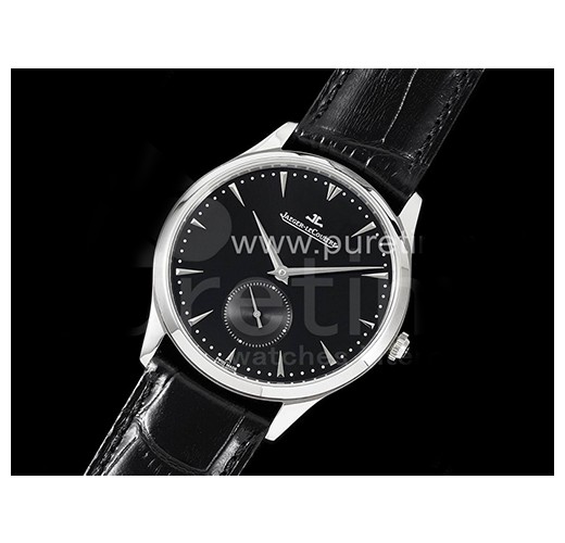 [홍콩명품시계.JAEGER-LECOULTRE] 예거르꿀뜨르 마스터 울트라 신 스몰 세컨드 블랙 다이얼, 무브타임,남자명품시계,워치,중년남자,SA,명품시계