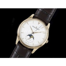[홍콩명품시계.JAEGER-LECOULTRE] 예거르꿀뜨르 마스터 울트라 신 문페이즈 1362520 로즈골드 화이트 다이얼, 무브타임,남자명품시계,워치,중년남자,SA,명품시계