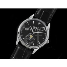 [홍콩명품시계.JAEGER-LECOULTRE] 예거르꿀뜨르 마스터 울트라 신 문페이즈 1368470 블랙 다이얼, 무브타임,남자명품시계,워치,중년남자,SA,명품시계