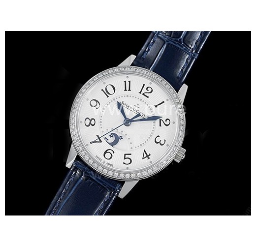 [홍콩명품시계.JAEGER-LECOULTRE] 예거르꿀뜨르 Rendez-Vous 나이트 데이 다이아몬드 베젤 화이트 다이얼, 무브타임,남자명품시계,워치,중년남자,SA,명품시계