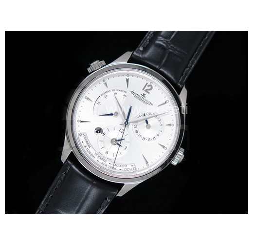 [홍콩명품시계.JAEGER-LECOULTRE] 예거르꿀뜨르 마스터 지오그래픽 GMT 파워리저브 화이트 다이얼, 무브타임,남자명품시계,워치,중년남자,SA,명품시계