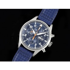 [홍콩명품시계.IWC] 아이더블유씨 파일럿 크로노 데이데이트 블루 다이얼, 무브타임,남자명품시계,워치,중년남자,SA,명품시계