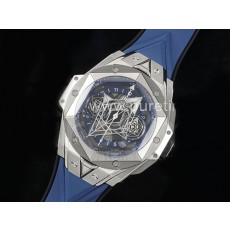 [홍콩명품시계.HUBLOT] 휴블럿 빅뱅 상블러우 II 크로노 블루 다이얼, 무브타임,남자명품시계,워치,중년남자,SA,명품시계
