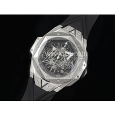 [홍콩명품시계.HUBLOT] 휴블럿 빅뱅 상블러우 II 크로노 블랙 다이얼, 무브타임,남자명품시계,워치,중년남자,SA,명품시계
