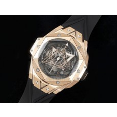 [홍콩명품시계.HUBLOT] 휴블럿 빅뱅 상블러우 II 크로노 로즈골드 블랙 다이얼, 무브타임,남자명품시계,워치,중년남자,SA,명품시계