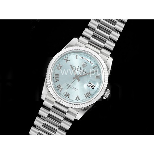 [홍콩명품시계.ROLEX] 로렉스 롤렉스 데이데이트 36mm 아이스 블루 다이얼, 무브타임,남자명품시계,워치,중년남자,SA,명품시계,메탈시계