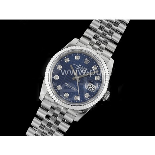 [홍콩명품시계.ROLEX] 로렉스 롤렉스 데이저스트 36mm 텐포인트 블루 다이얼, 무브타임,남자명품시계,워치,중년남자,SA,명품시계,메탈시계
