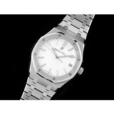 [홍콩명품시계.AUDEMARS PIGUET] 오데마피게 로얄오크 41mm 15500 화이트 다이얼, 남자명품시계,워치,중년남자,SA,명품시계,스틸,메탈시계