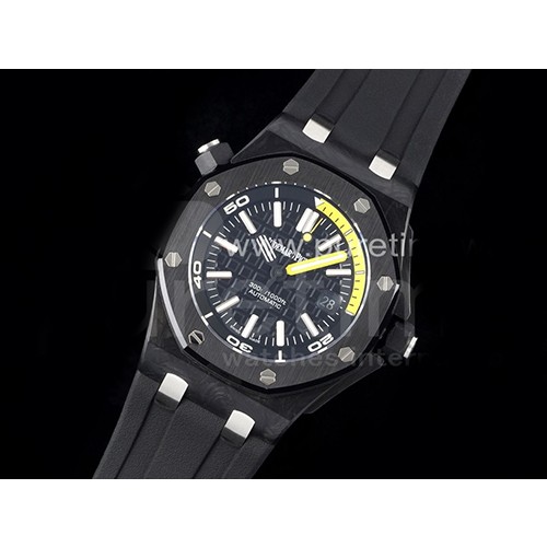 [홍콩명품시계.AUDEMARS PIGUET] 오데마피게 로얄오크 오프쇼어 다이버 포지카본 블랙 다이얼, 남자명품시계,워치,중년남자,SA,명품시계,고무밴드