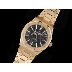 [홍콩명품시계.AUDEMARS PIGUET] 오데마피게 로얄오크 41mm 15400 로즈골드 블랙 다이얼, 남자명품시계,워치,중년남자,SA,명품시계,메탈시계