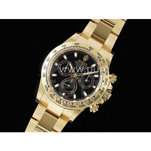 [홍콩명품시계.ROLEX] 로렉스 롤렉스 데이토나 116508 40mm 옐로골드 블랙 다이얼, 무브타임,남자명품시계,워치,중년남자,SA,명품시계